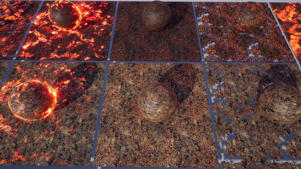 120 Animated Burning Materials 