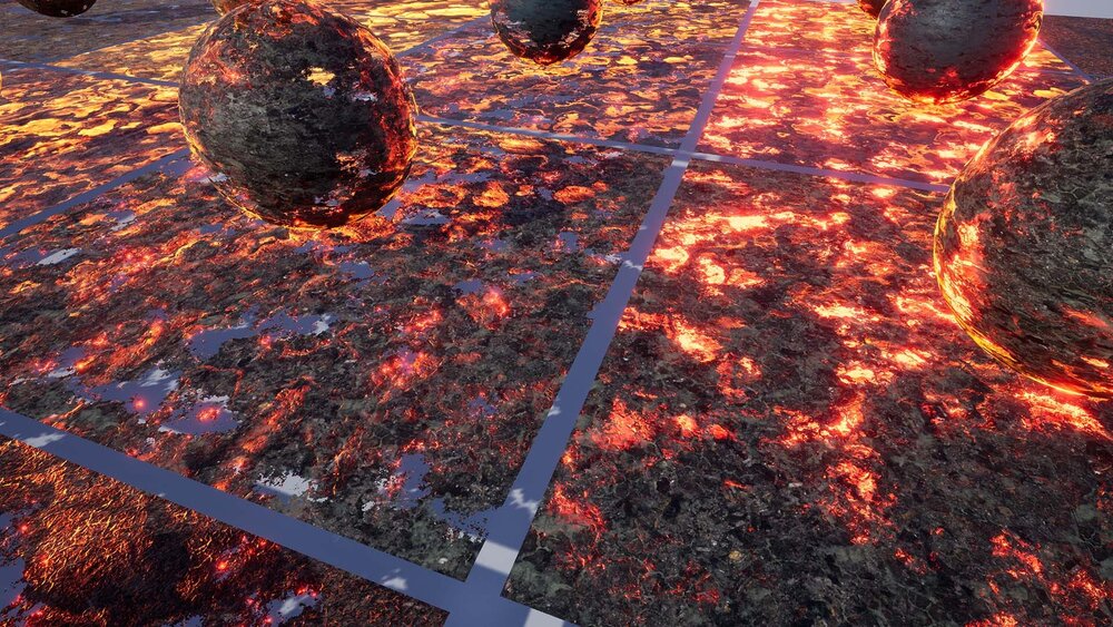 120 Animated Burning Materials 