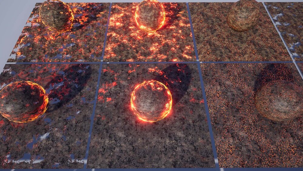 120 Animated Burning Materials 