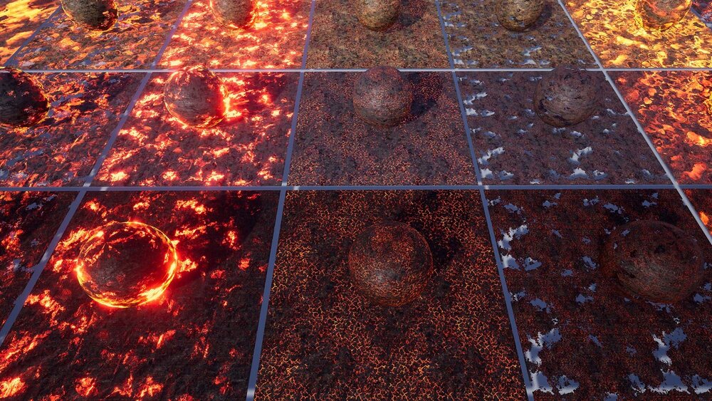 120 Animated Burning Materials 