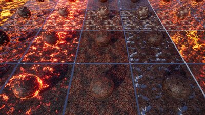 120 Animated Burning Materials 