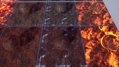 120 Animated Burning Materials 