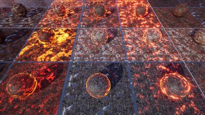 120 Animated Burning Materials 