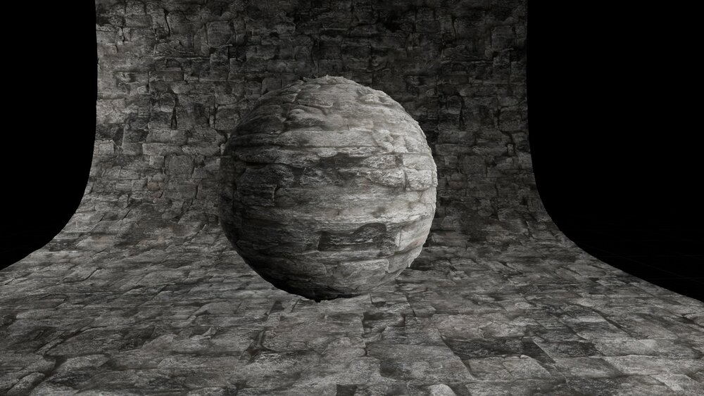 Stone Walls Material Pack 4 