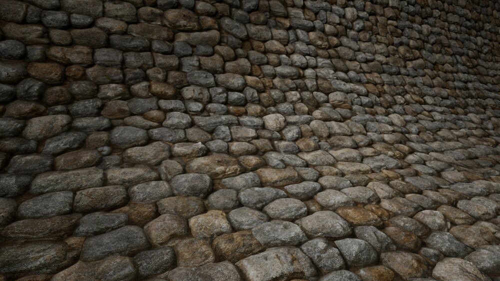 Stone Walls Material Pack 4 