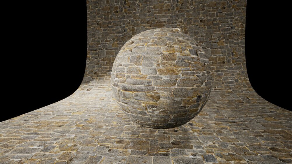 Stone Walls Material Pack 4 