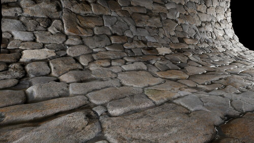 Stone Walls Material Pack 4 