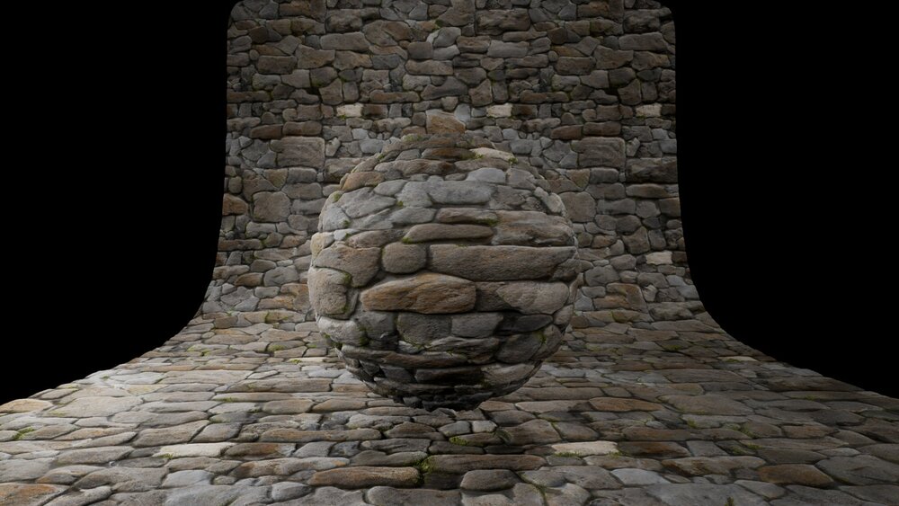 Stone Walls Material Pack 4 