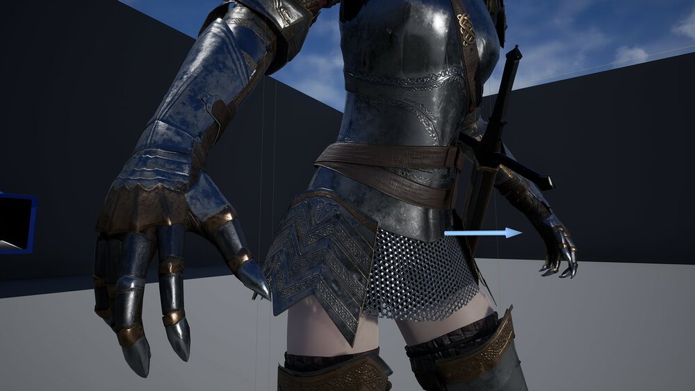 Female Knight Full Plate 