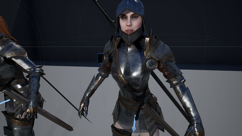 Female Knight Full Plate 