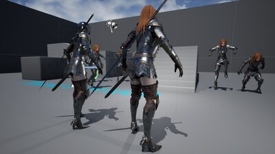 Female Knight Full Plate 