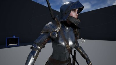 Female Knight Full Plate 