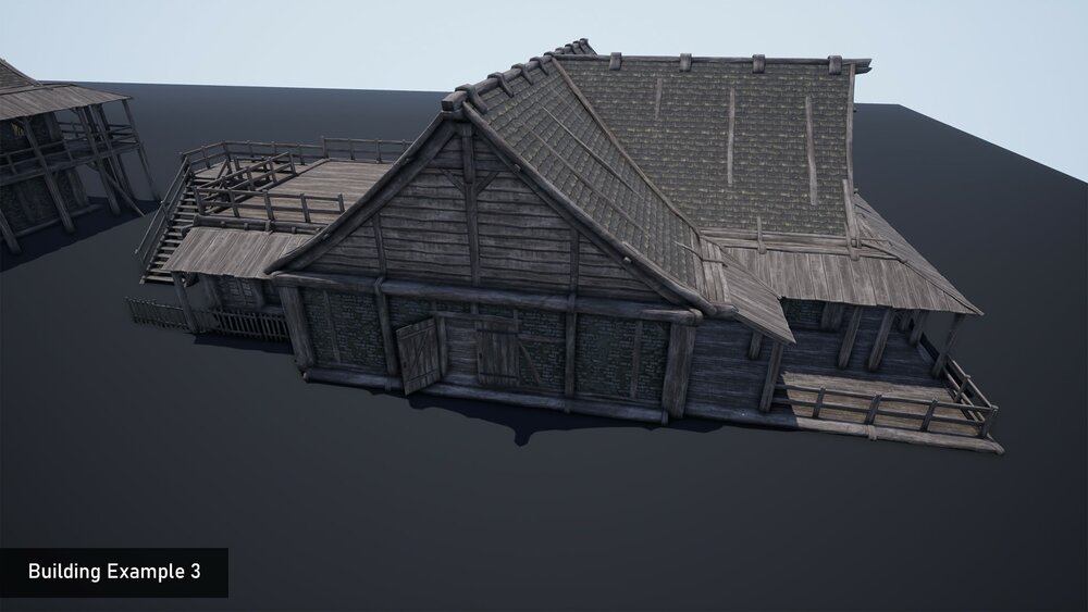 Modular Medieval/Fantasy Building & Props Pack 