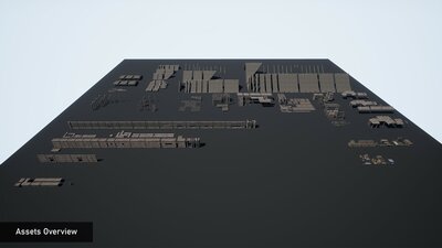 Modular Medieval/Fantasy Building & Props Pack 