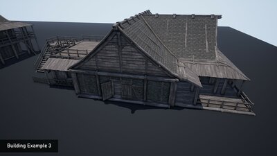 Modular Medieval/Fantasy Building & Props Pack 