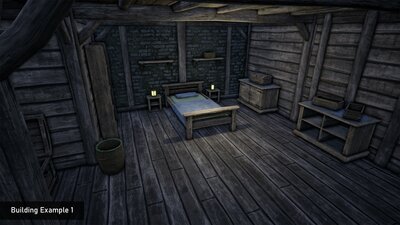 Modular Medieval/Fantasy Building & Props Pack 