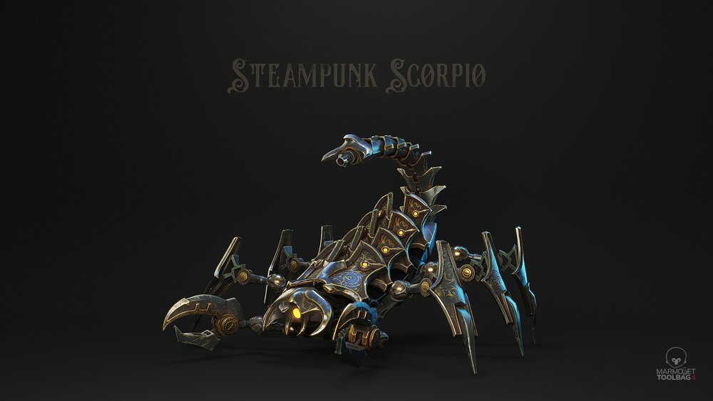 Steampunk Scorpio 