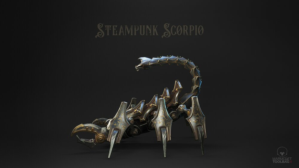 Steampunk Scorpio 