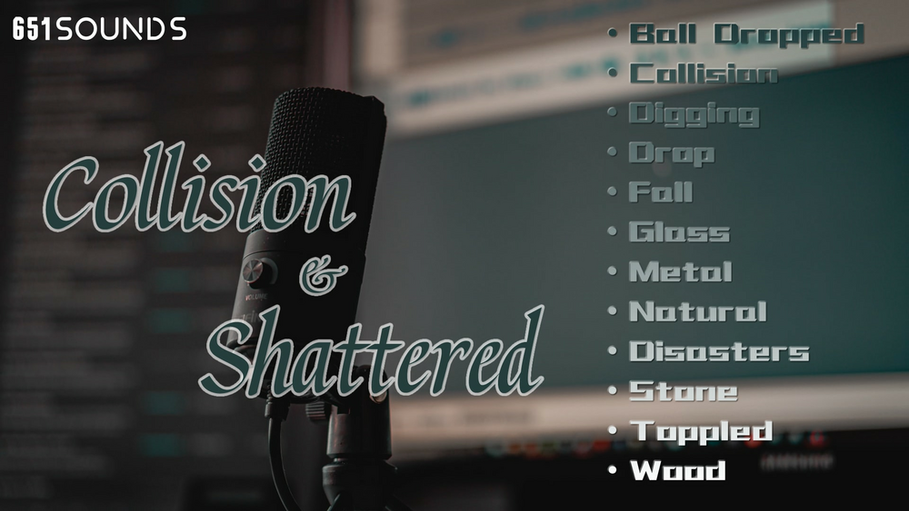 Collision & Shattered Sounds Package 