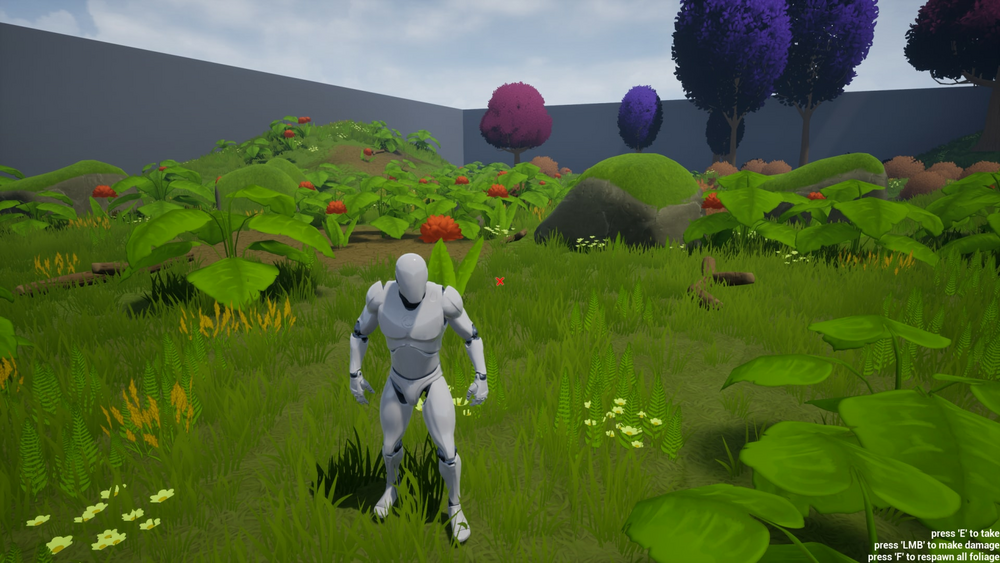 XFoliage - interactive foliage with multiplayer support! 