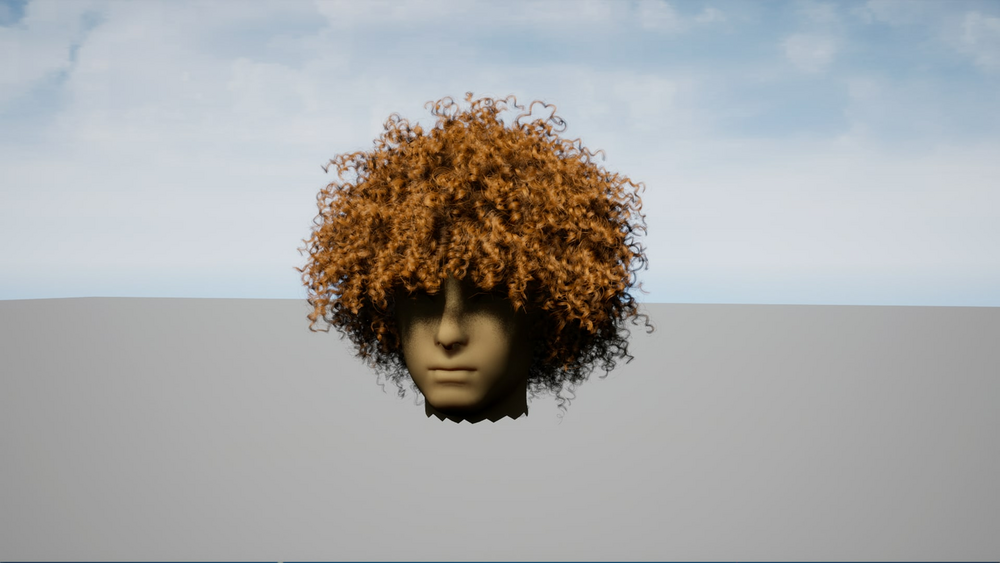 Female Hair Pack For Games 