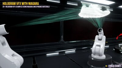 HOLOGRAM VFX With Niagara 2 