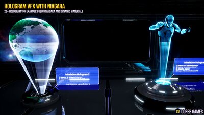 HOLOGRAM VFX With Niagara 2 