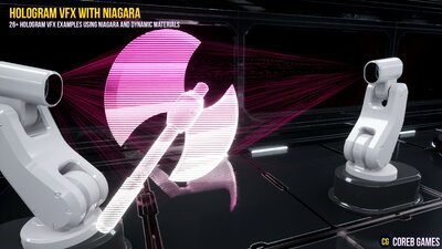 HOLOGRAM VFX With Niagara 2 