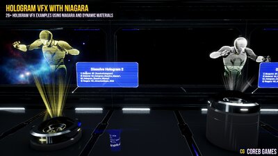 HOLOGRAM VFX With Niagara 2 