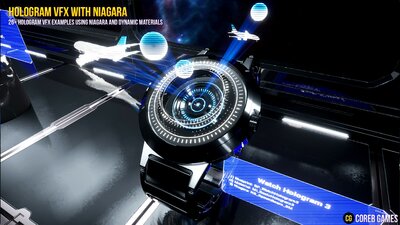 HOLOGRAM VFX With Niagara 2 