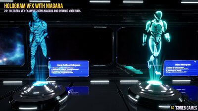 HOLOGRAM VFX With Niagara 2 