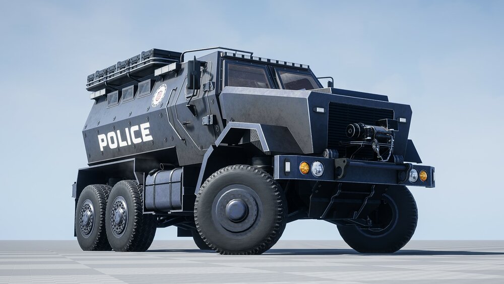 Drivable Special Forces Truck 