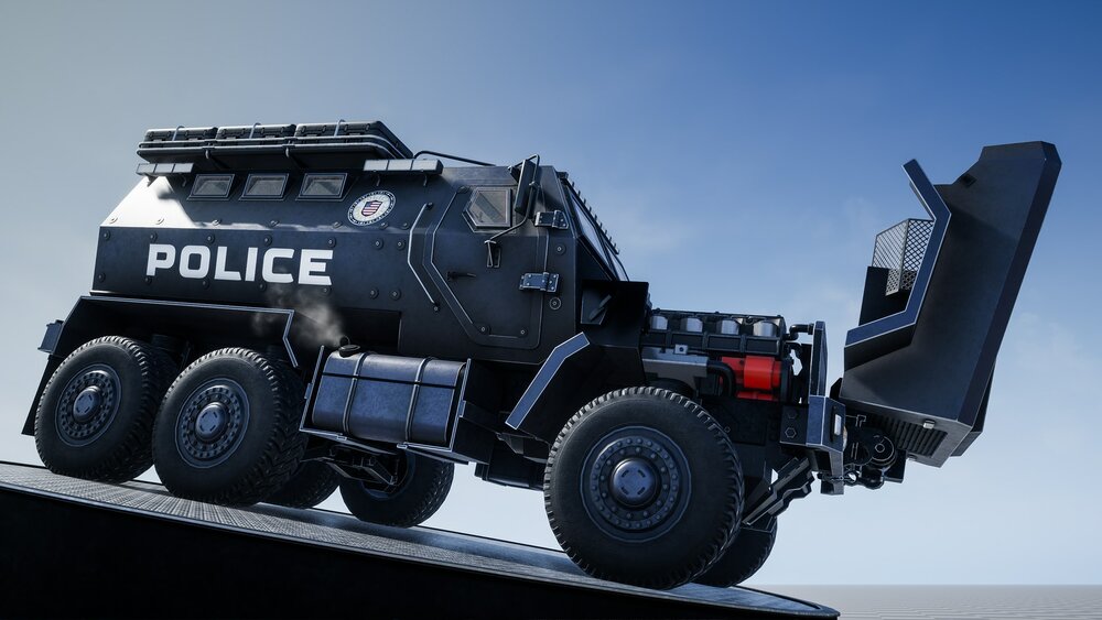 Drivable Special Forces Truck 