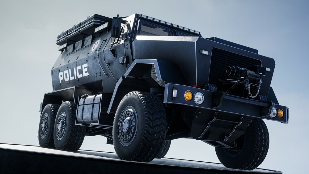 Drivable Special Forces Truck 