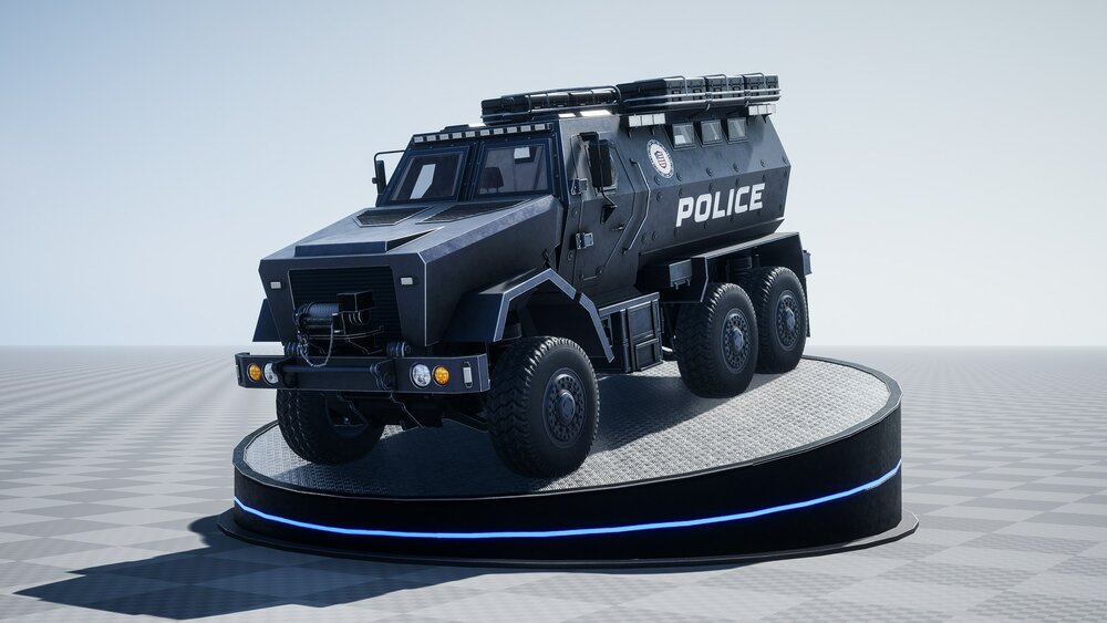 Drivable Special Forces Truck 