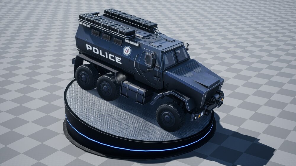 Drivable Special Forces Truck 