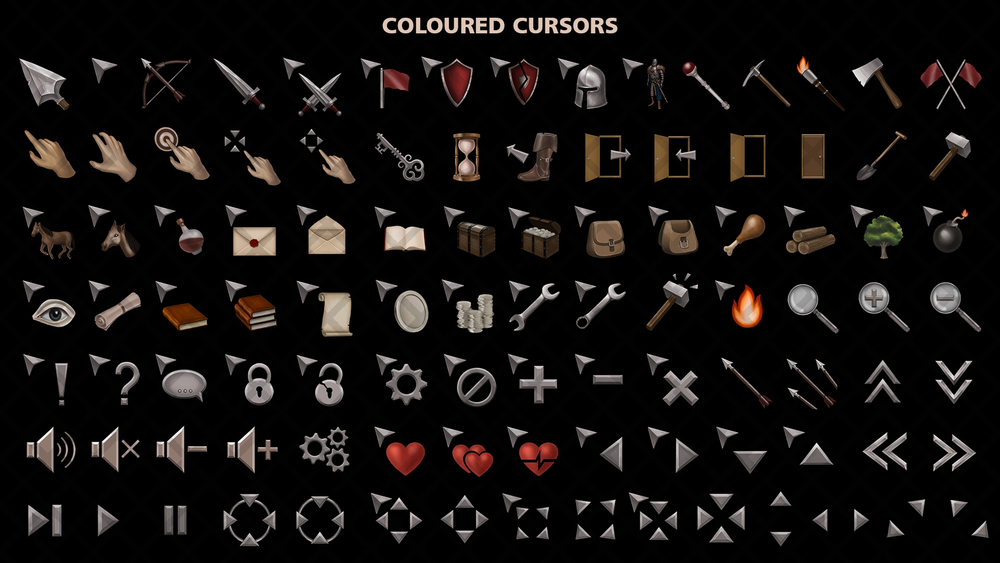 Stylized RPG Cursors 