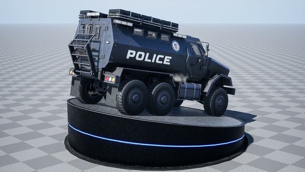 Drivable Special Forces Truck 