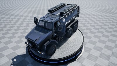 Drivable Special Forces Truck 