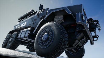 Drivable Special Forces Truck 