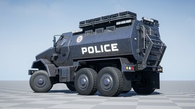 Drivable Special Forces Truck 