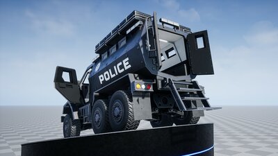 Drivable Special Forces Truck 