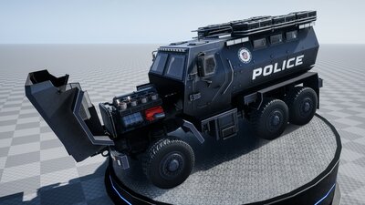 Drivable Special Forces Truck 