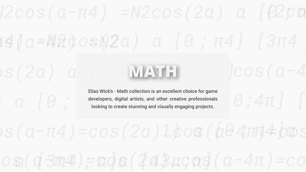 Elias Wick - Math 