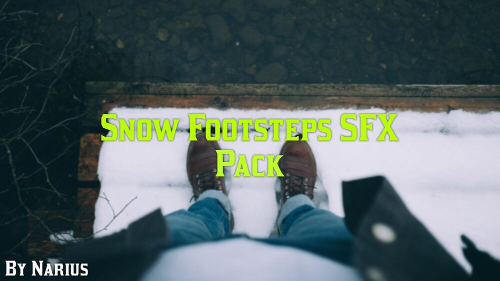 Snow Footsteps SFX Pack 