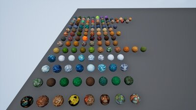 Stylized 250 Materials Bundle 