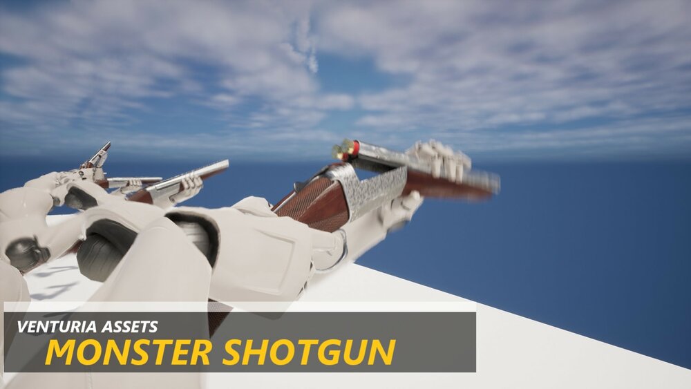 Animated Monster Shotgun 