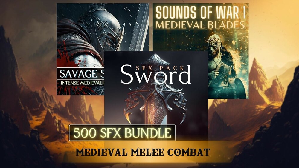 Medieval Melee Weapons Combat Bundle 