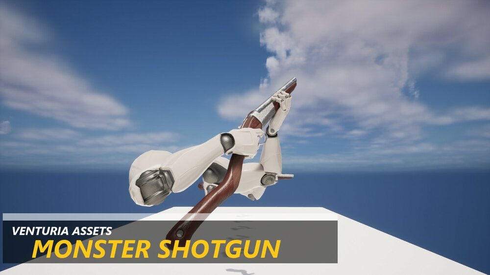 Animated Monster Shotgun 