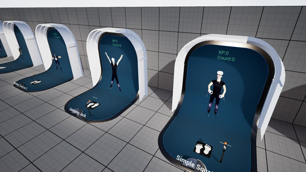 VR Fitness Template 